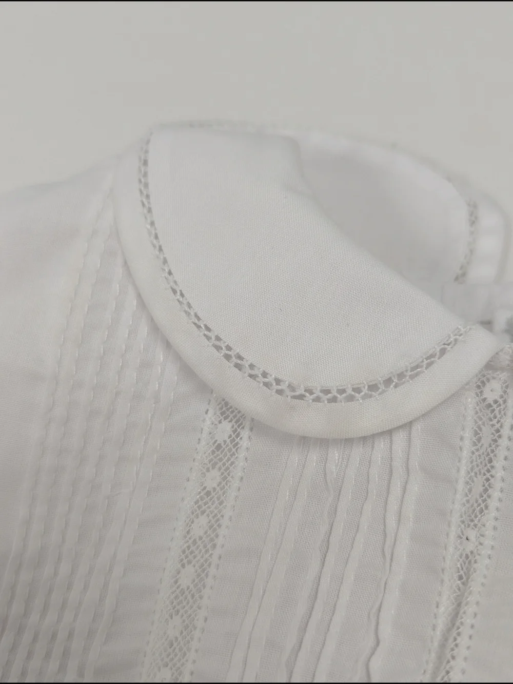 Feltman Brothers White Flower Girl Dress Christening Baptism Heirloom 12 Months